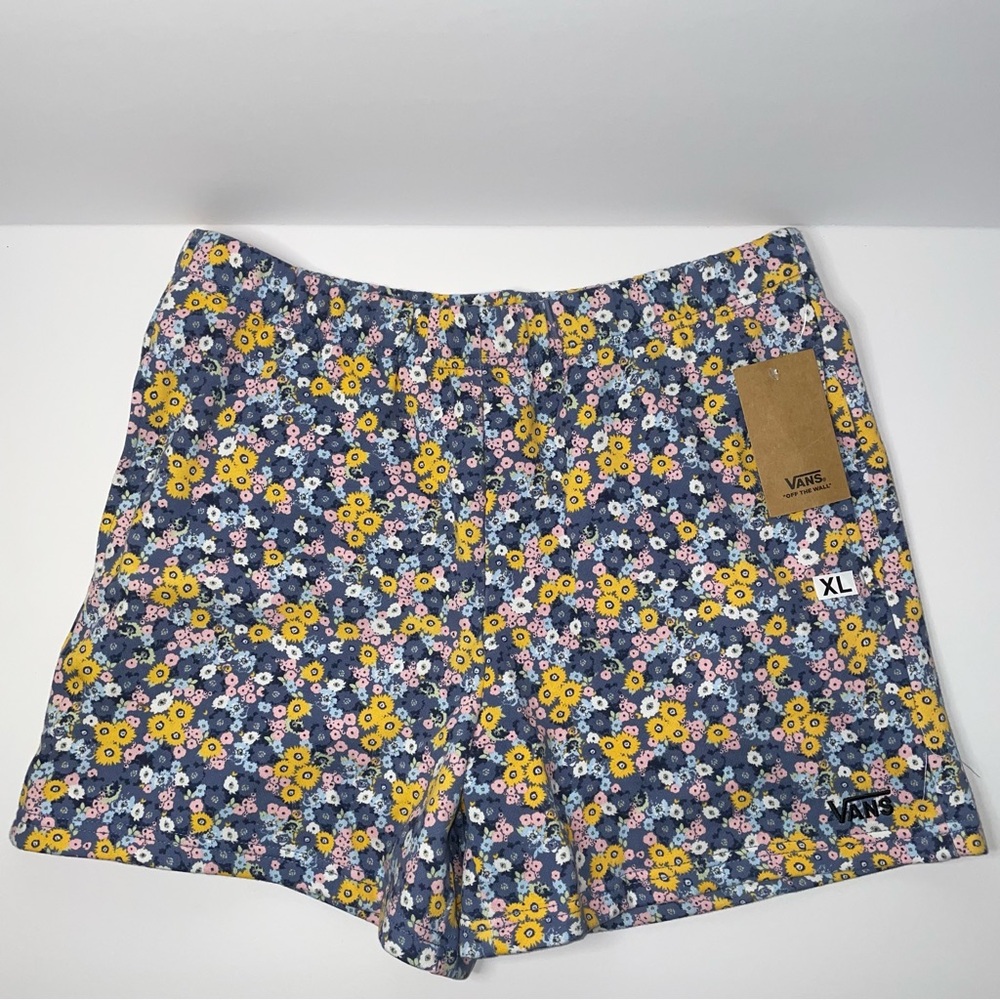 Vans Oxide Floral Sweat Shorts With Pockets
